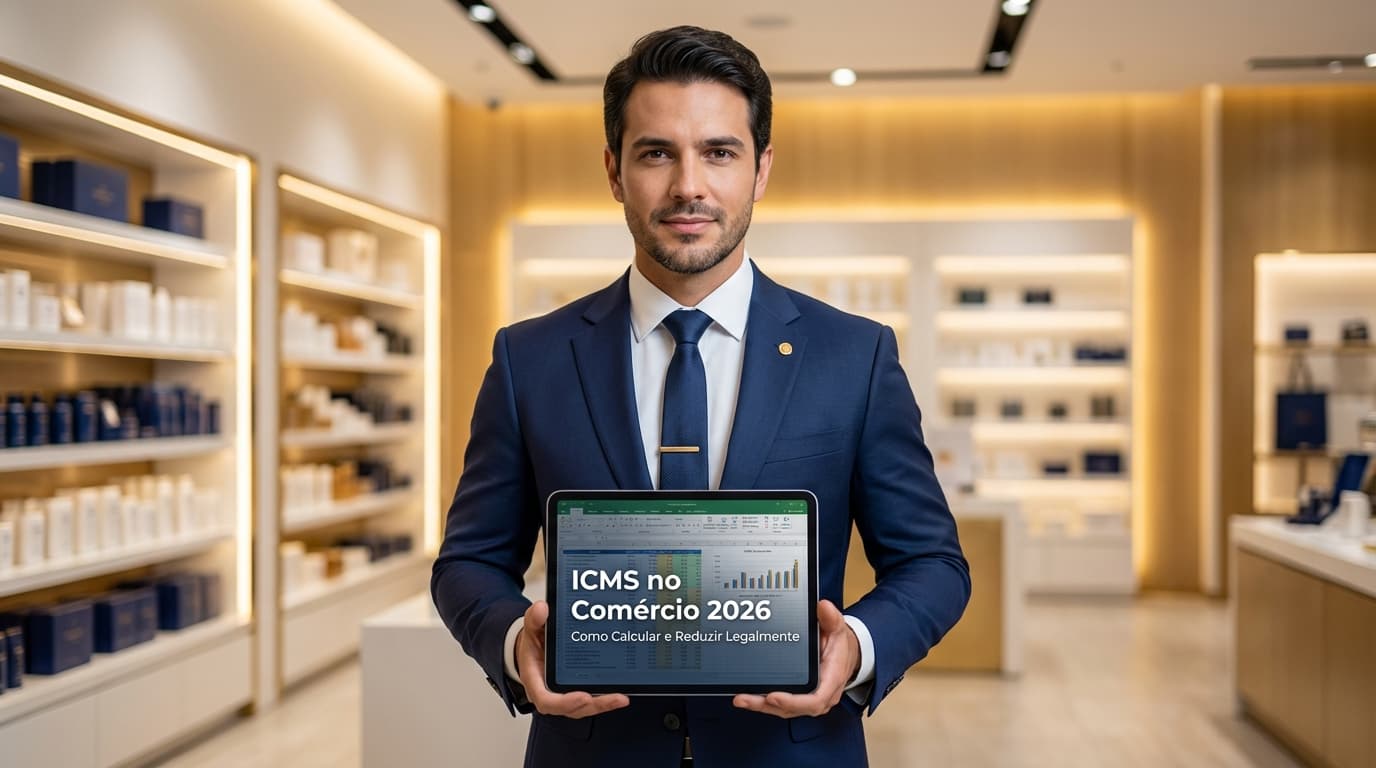 ICMS no Comércio: Como Calcular e Reduzir Legalmente em 2026
